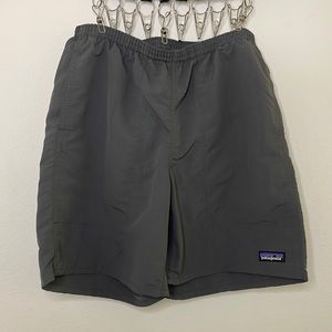Forge Grey Patagonia Baggies 7 inch shorts